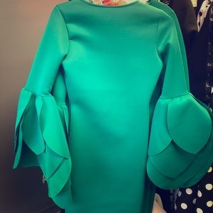 Beautiful and classy Kelly Green Dress